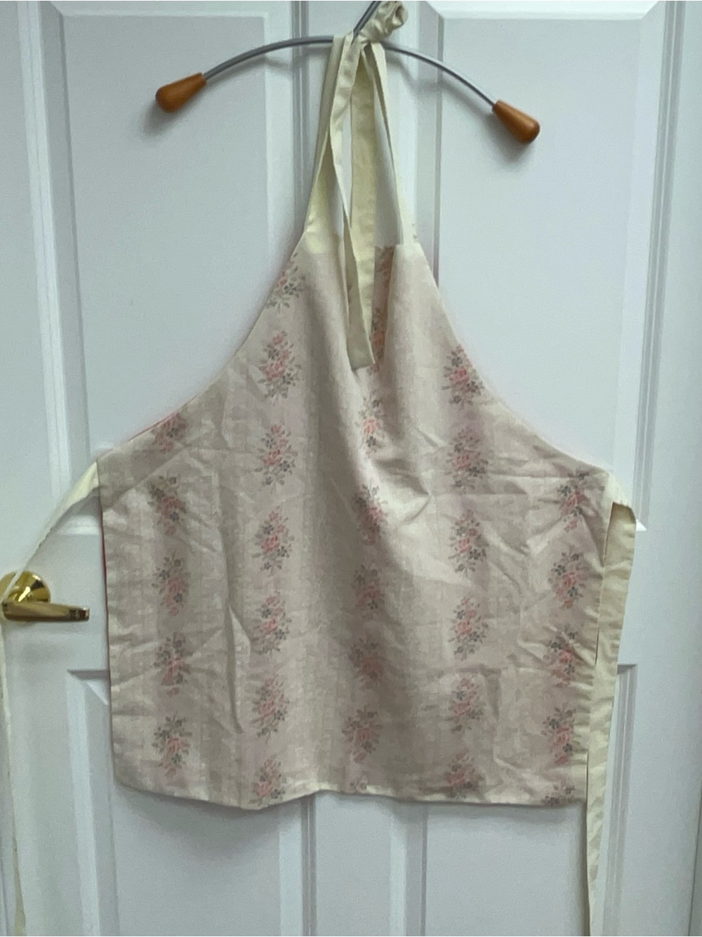 Apron-Halter homemade floral with Vintage Fabric